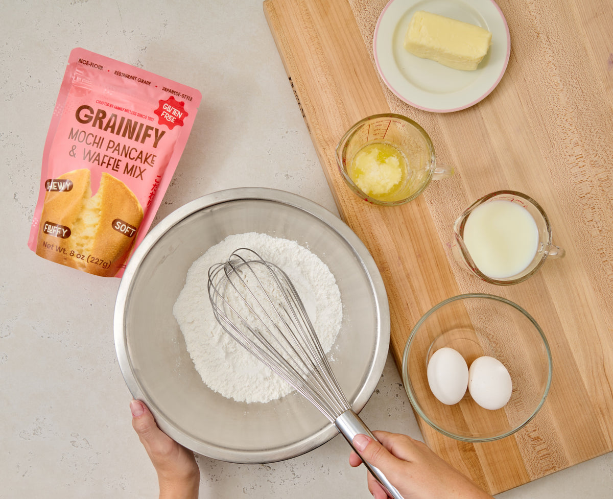 Gluten-Free Mochi Pancake & Waffle Mix